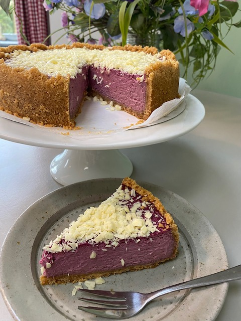 Blackcurrant Cheesecake