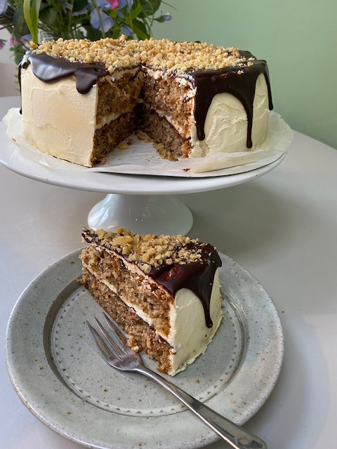 Coffee & Walnut Cake